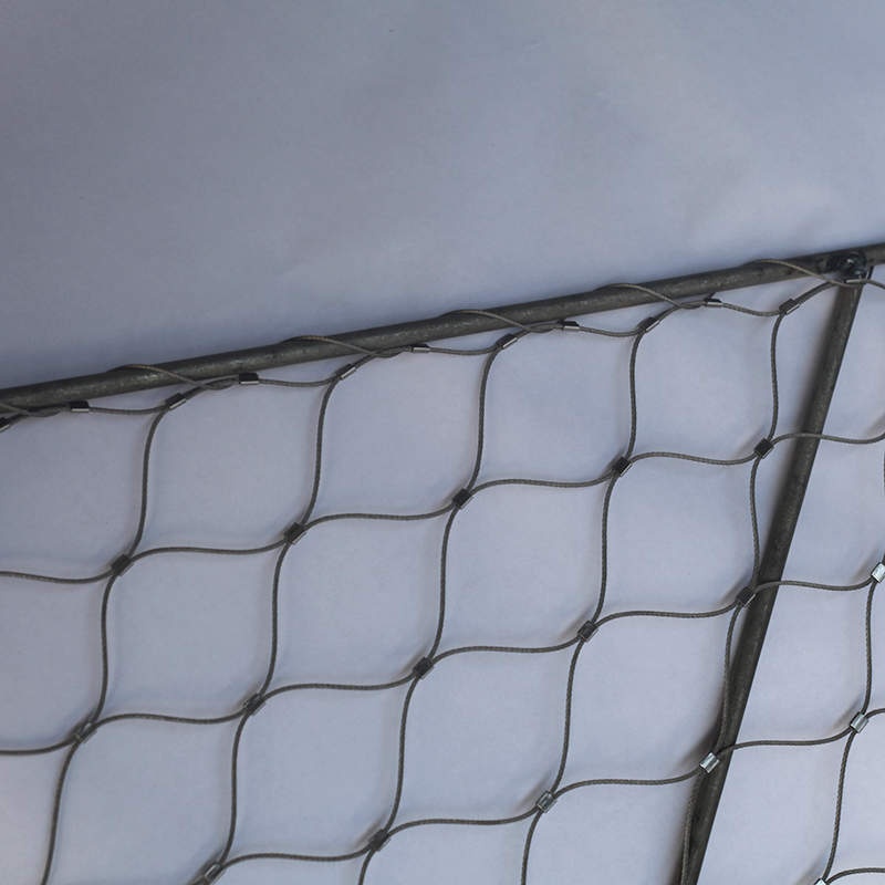 Flexible Wire Rope Mesh Versatile and Transparent for Zoo