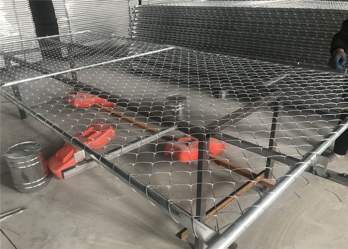 portable chain link fence panels