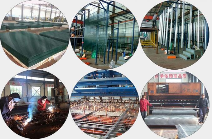 South Africa Clearvu Fence 358 Security Mesh Fencing / Security 358 Clearvu Anti Climb Prison Fences