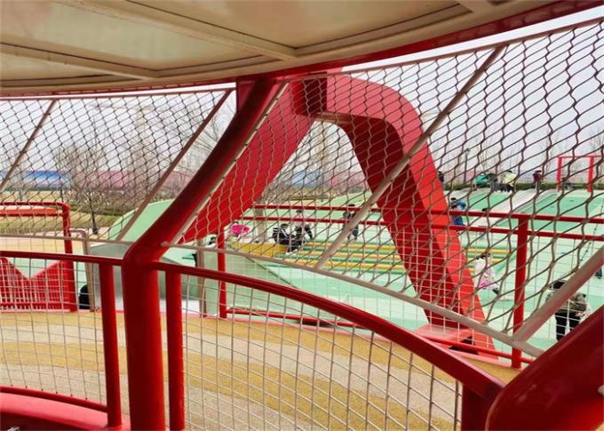 wholesale stainless steel ferrule rope mesh 