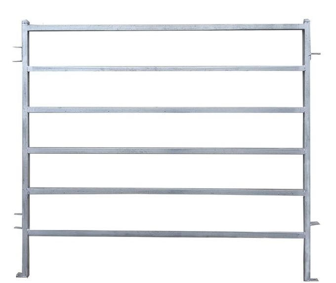 Top quantity galvanized heavy duty used horse fence panels 1.8X2.1M