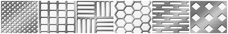 pattern of 316 stainless steel perforated sheet