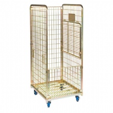 Roll Storage Cage Industrial Container for Material Handling